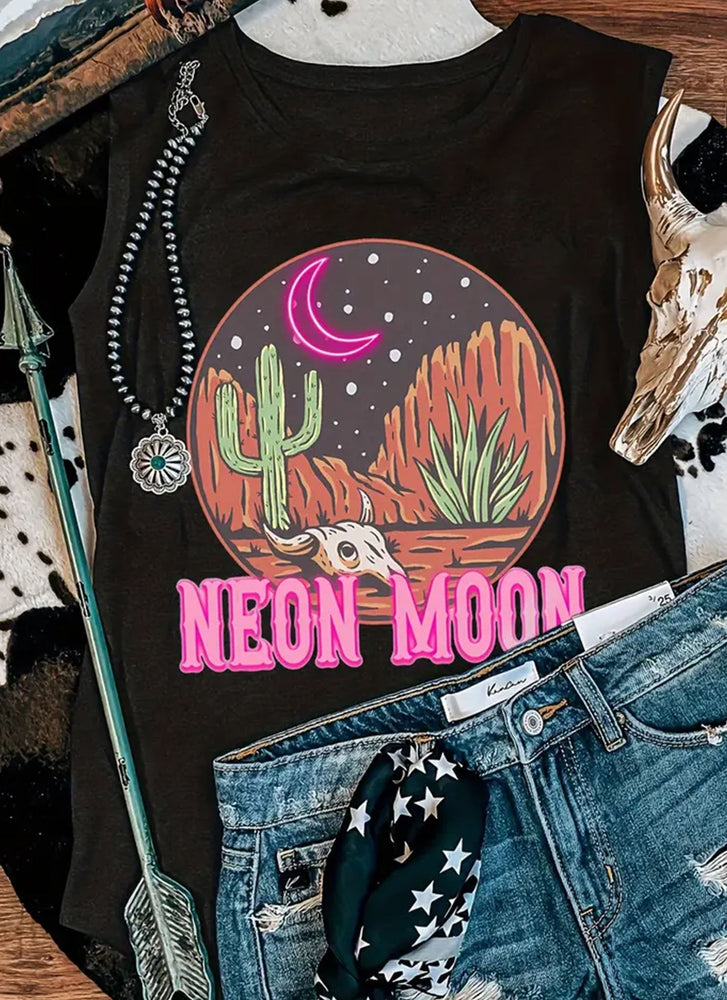 Neon Moon Tank Top