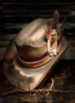 Dirt Is Cowgirl Glitter Distressed Hat