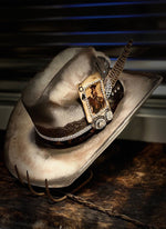 Cowgirl Wild Distressed Hat