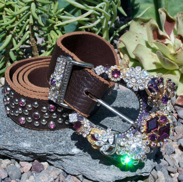Vintage Purple Cowgirl Belt & Buckle – Elusive Cowgirl Boutique