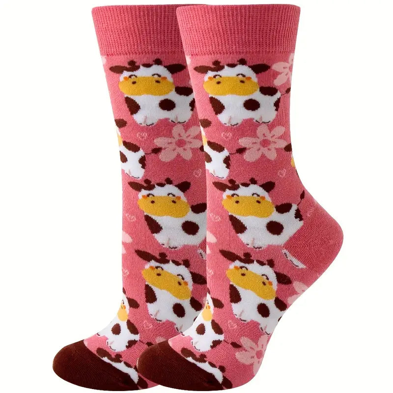 Happy Cow Socks - Holiday Show