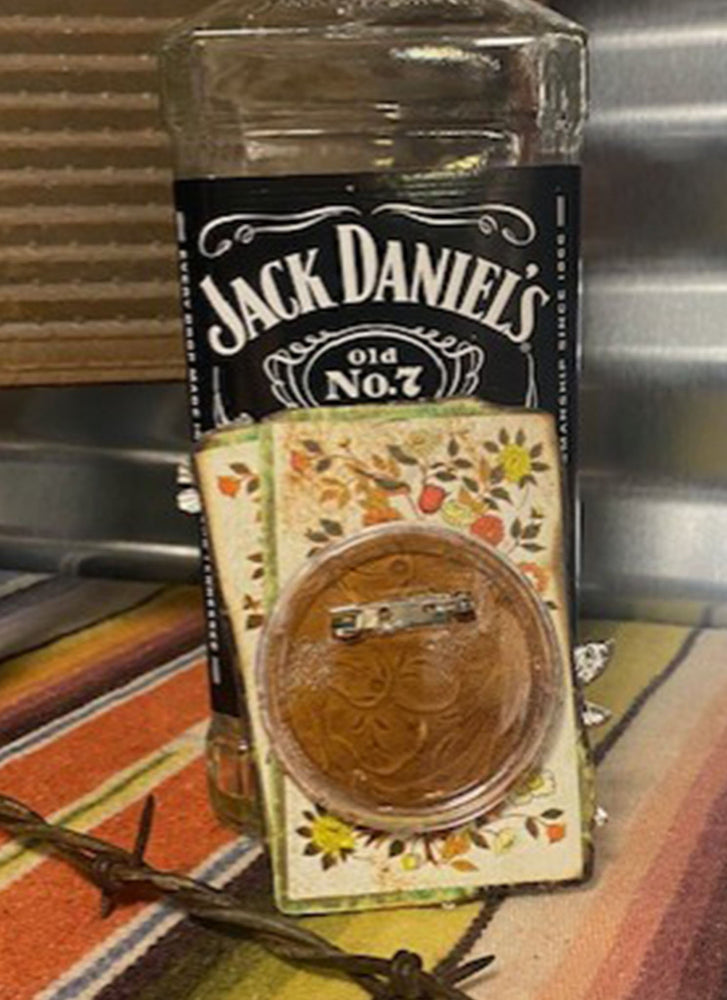 Vintage Cowgirl Pin
