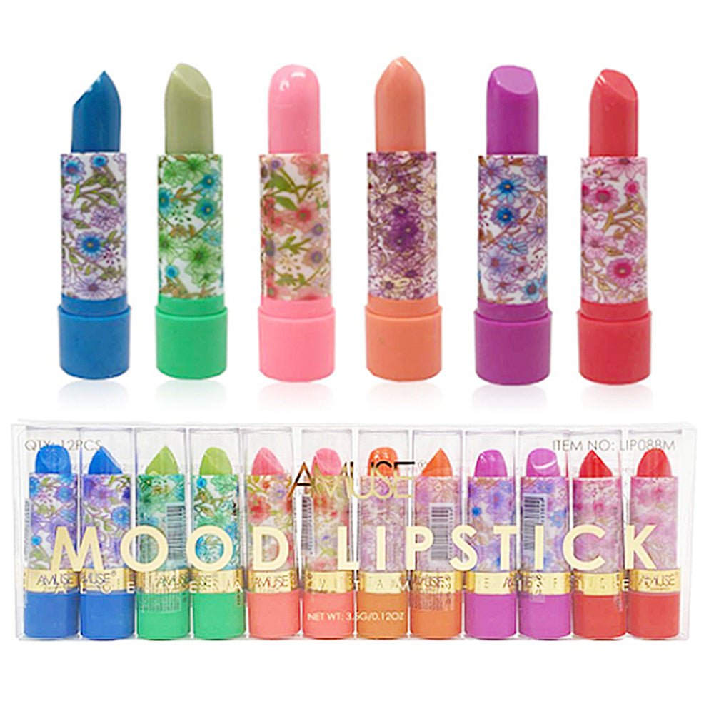 12pcs - Mood Lipstick Set