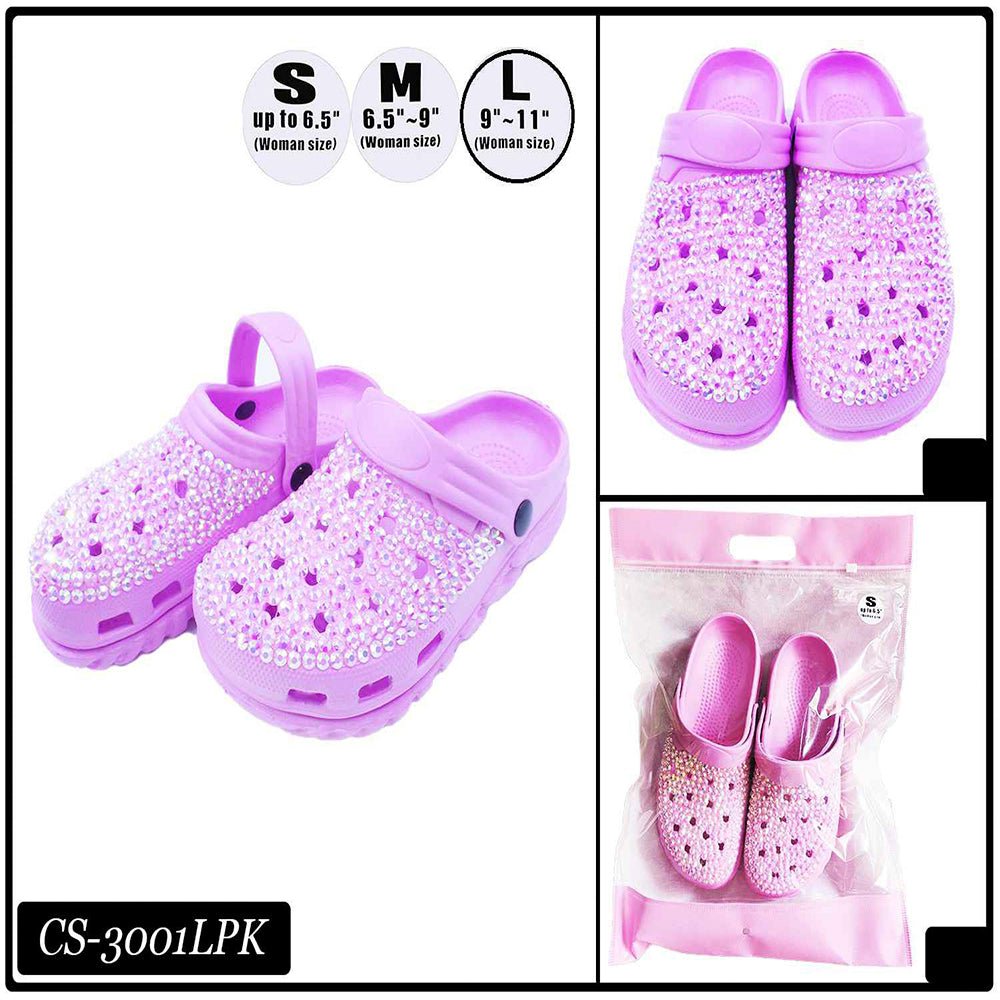 Pink Silicon Slip On Shoes