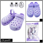 Purple Silicon Slip on Shoes