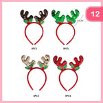 Sequined Antler Headband