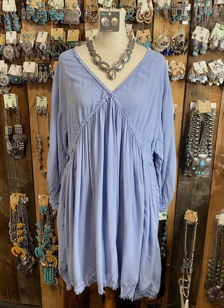 Plus Baby Blue Dress Plus Baby Blue Dress
