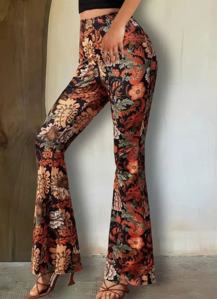 Floral Paisley Leggings