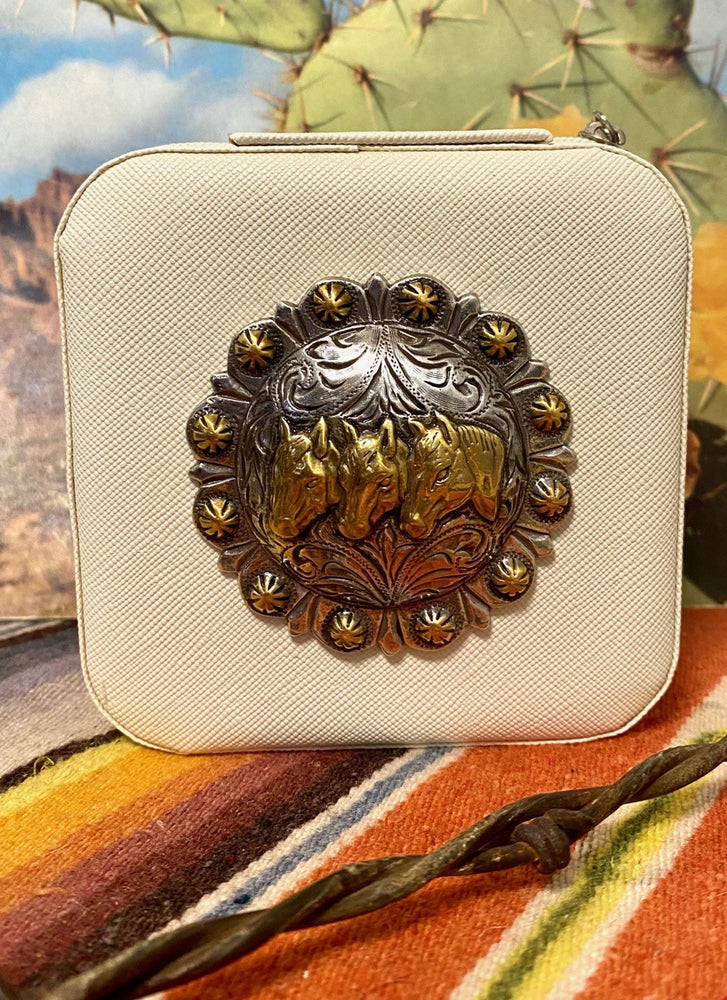 Concho Horse Jewelry Box