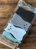 4 Pcs - Kitty Cat Sponges