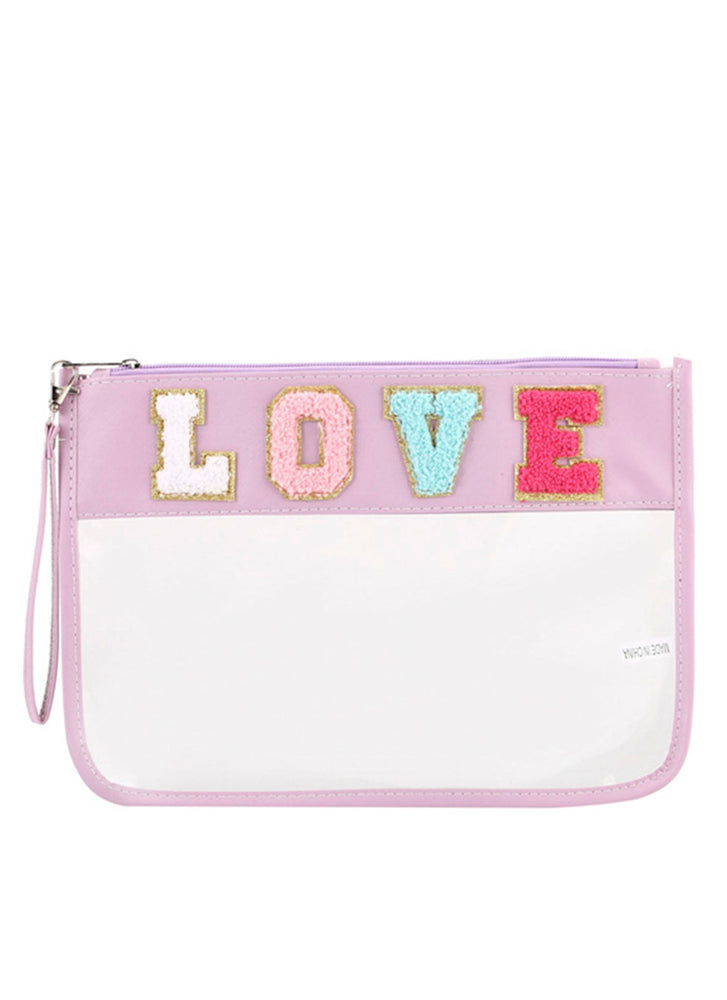 Love Clear Pouch - 2 Colors