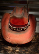 Be A Cowgirl- Distressed Hat