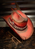 Be A Cowgirl- Distressed Hat