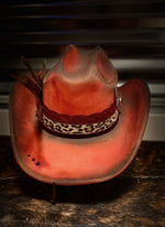 Be A Cowgirl- Distressed Hat