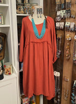 Rust Cowgirl Dress