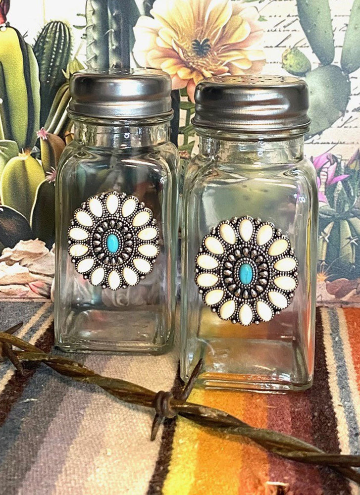 Western Table Salt & Pepper Shakers