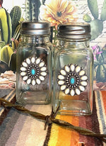 Western Table Salt & Pepper Shakers