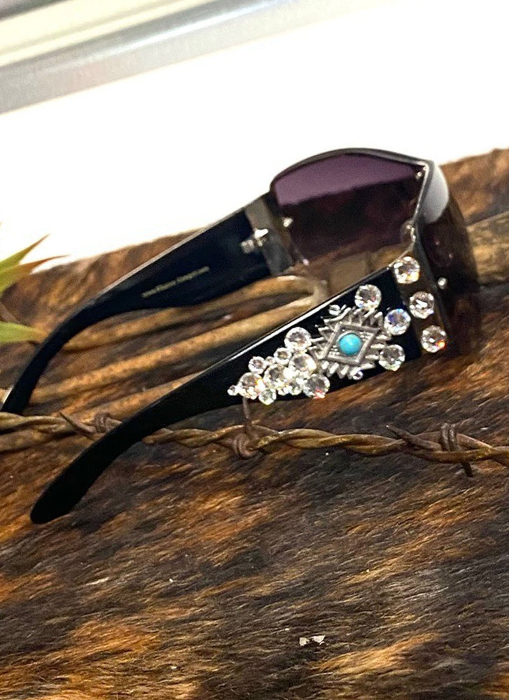 Aztec Sunglasses - Black Frame
