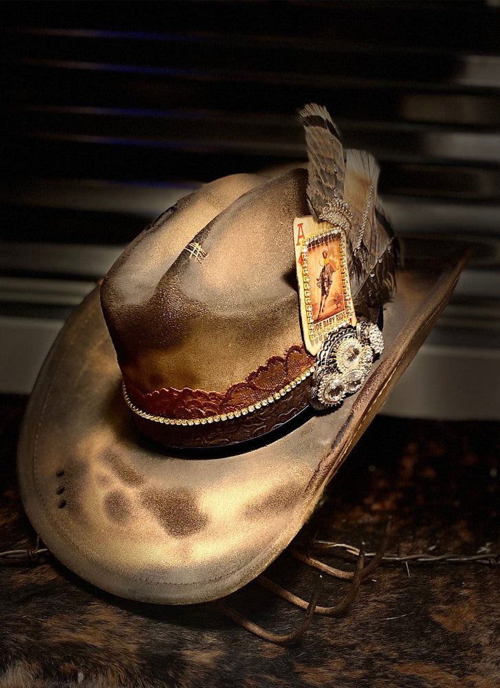 Ride BABY Ride-  Distressed Hat
