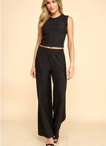 Matching Pant Set - Black