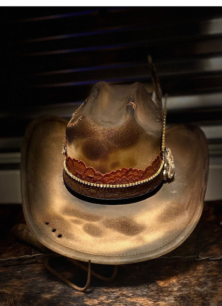 Ride BABY Ride-  Distressed Hat