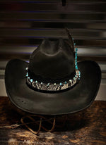 Classy Cowgirl Hat-  Distressed Hat