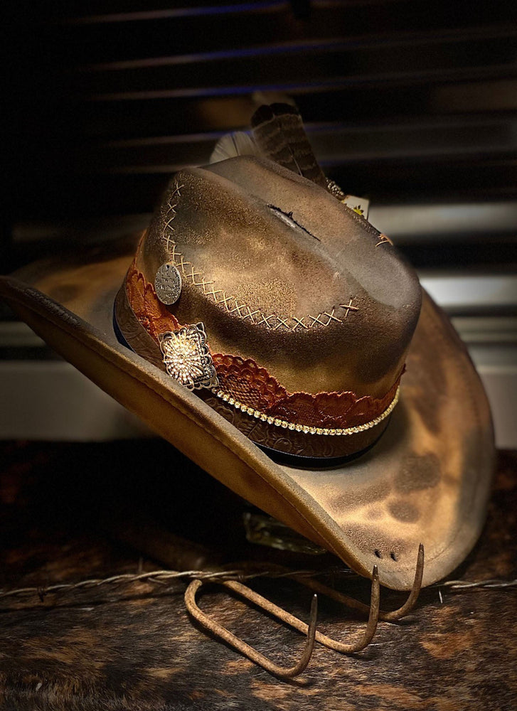 Ride BABY Ride-  Distressed Hat