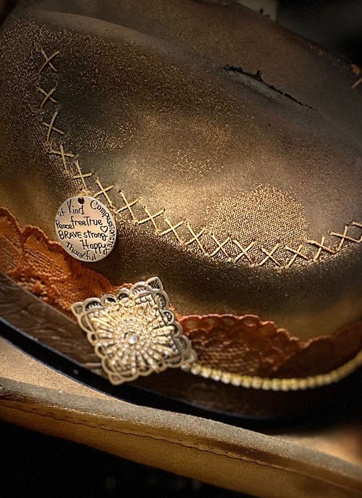 Ride BABY Ride-  Distressed Hat