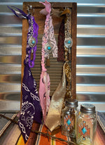 Western Bandana Keychain/ Purse Charm