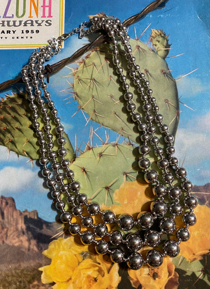 Triple Strand Necklace