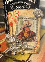 Vintage Cowgirl  Pin