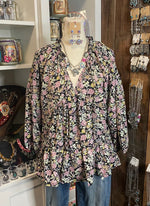 Flirty Floral Top