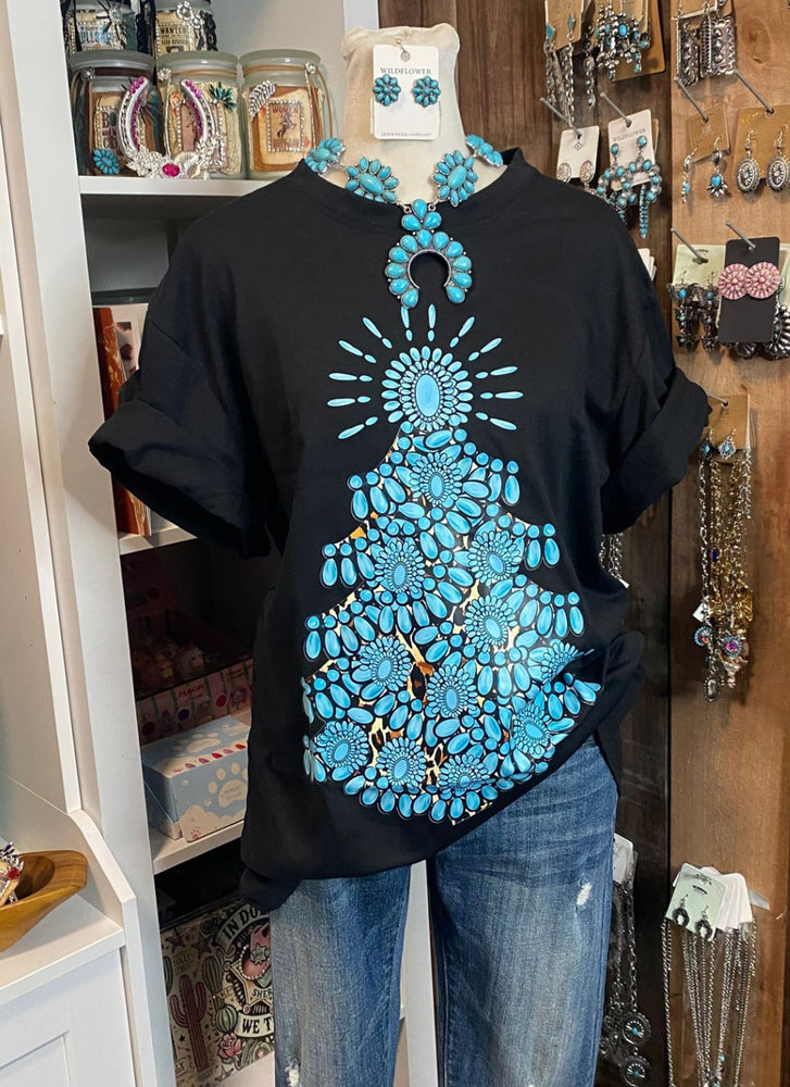 Squash Blossom Christmas Tree T