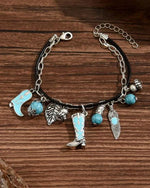 Boot Charm Bracelet