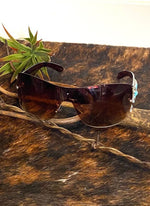 Squash Blossom Sunglasses - Brown Frame