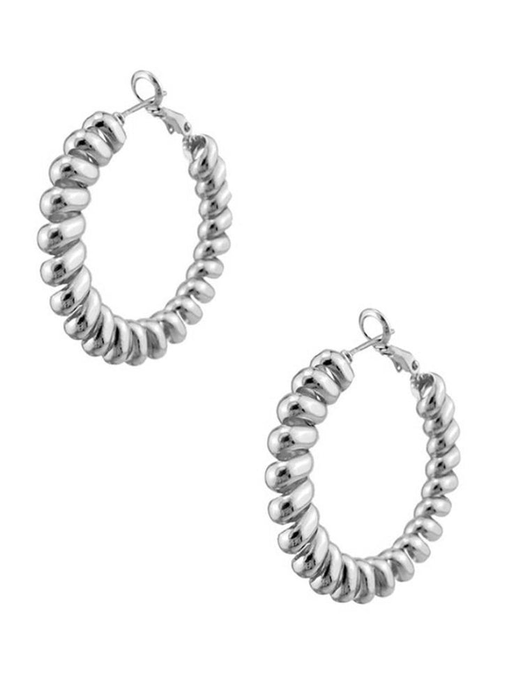 Metal Hoop Earrings