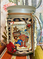 Retro Cowgirl Candle