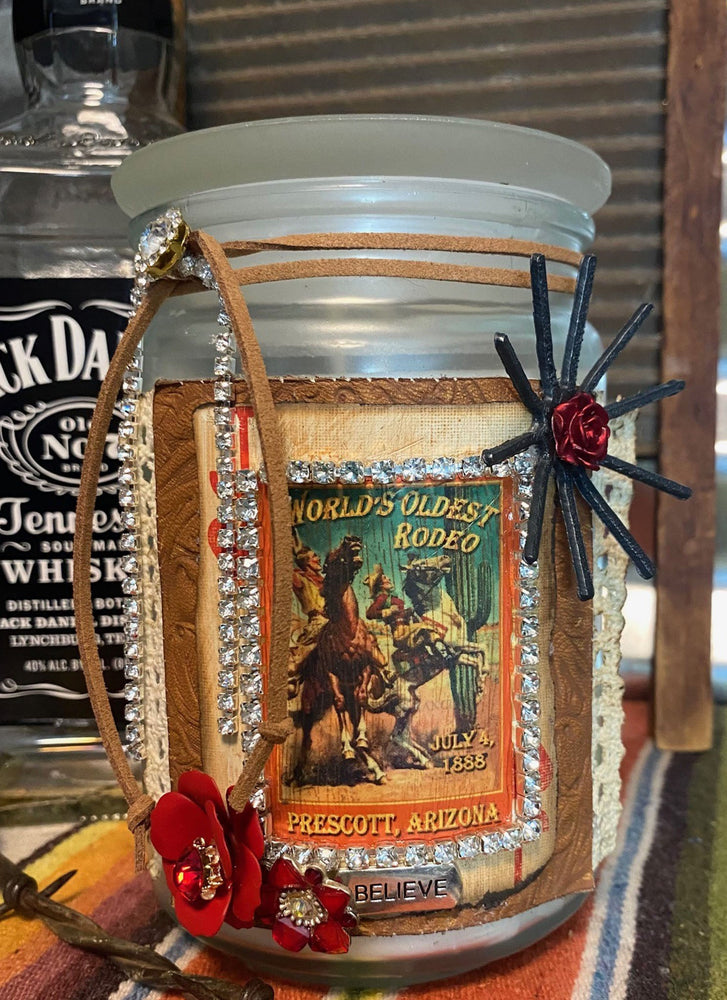Believe Western Candle