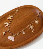 Western Bow/ Horseshoe Necklace