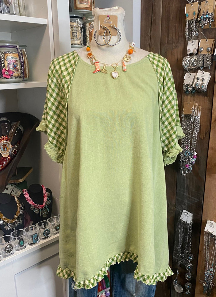 Cowgirl Checker Top