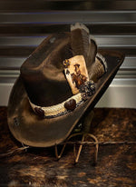 Cowgirl At Heart Distressed Hat