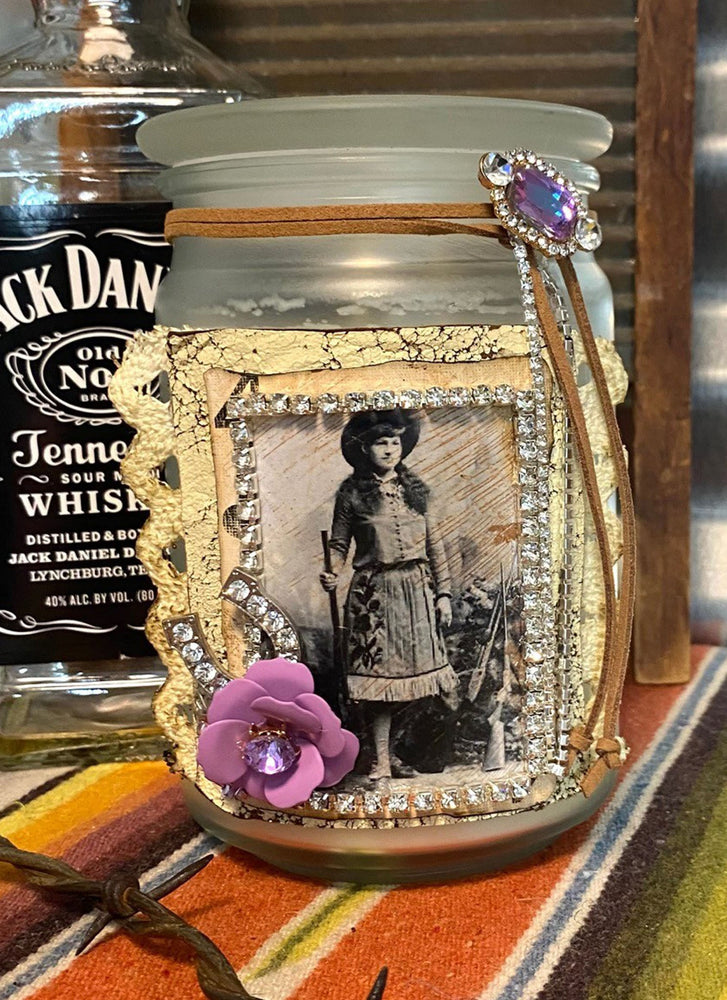 Annie Oakley Cowgirl Candle