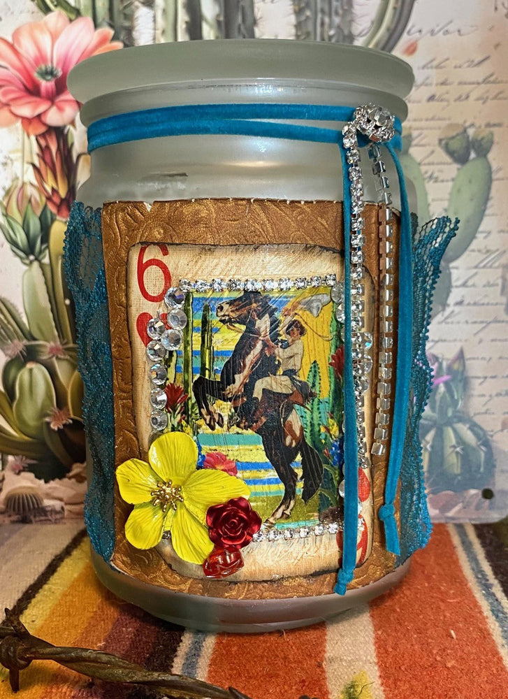 Howdy Cowgirl Candle