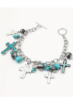 Cross Charm Bracelet