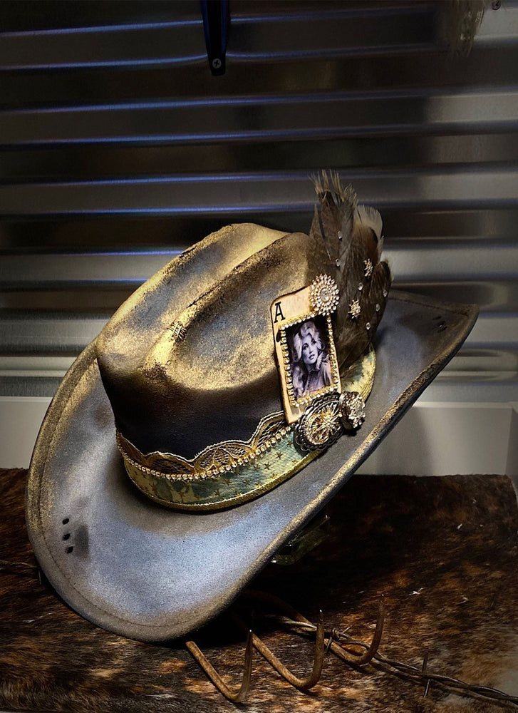 Dolly Is A Star- Distressed Hat
