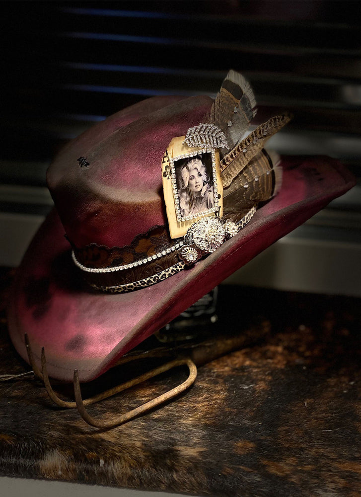 Dolly Is Royal- Distressed Hat