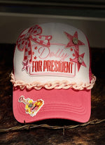Dolly For President Trucker Hat
