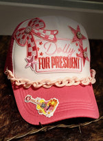 Dolly For President Trucker Hat