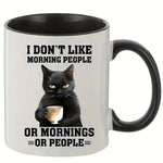 I Don't Like Morning People Mug