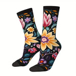 Colorful Floral Socks